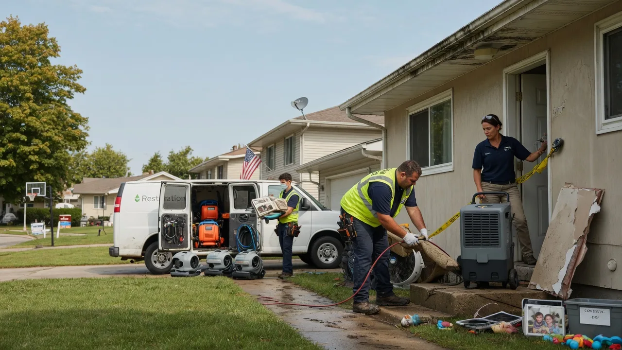 Water Damage Restoration in Bunnlevel, NC near me